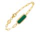 Bracelet argent doré oxydes Charles Garnier - AGF170132B