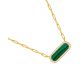 Collier argent doré oxydes Charles Garnier - AGF170131N