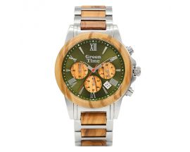 Montre homme bois d'olivier Green Time - ZW163A