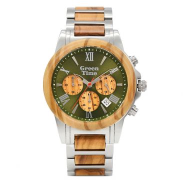 Montre homme bois d'olivier Green Time - ZW163A