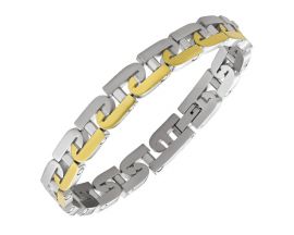 Bracelet acier bicolore Jourdan - JH110039B