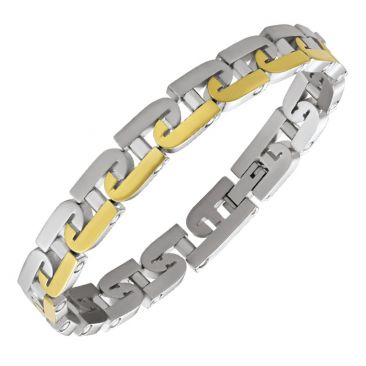 Bracelet acier bicolore Jourdan - JH110039B