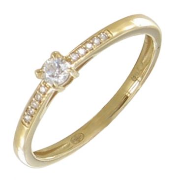 Bague or & diamant(s) - akrdIXTP-BP dt oj