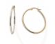 Boucles d'oreilles créoles or Stepec - nBBBXX