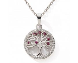 Collier arbre de vie argent et oxydes Stepec - cIEPE