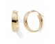Boucles d'oreilles créoles or Stepec - nBBJXU