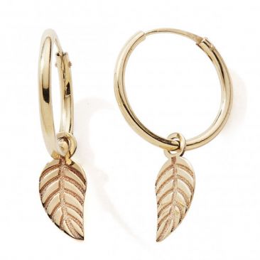 Boucles d'oreilles créoles or Stepec - nBBXJB