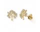Boucles d'oreilles boutons or oxydes Stepec - nBBBBT