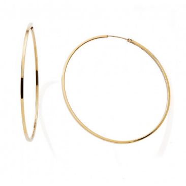 Boucles d'oreilles créoles or Stepec - nBBPSE