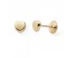 Boucles d'oreilles boutons or Stepec - BPSIXv