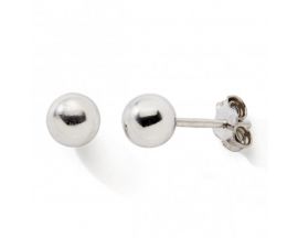Boucles d'oreilles boutons argent Stepec - C1117