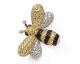 Pendentif abeille argent et oxydes Stepec - cITET