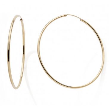 Boucles d'oreilles créoles or Stepec - nBBBIE