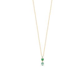 Collier plaqué or oxydes Stepec - ESJSTUOU
