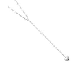 Collier argent coeur oxydes Stepec - TSJTJJOU