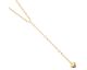 Collier plaqué or coeur oxydes Stepec - ESJTJJOU