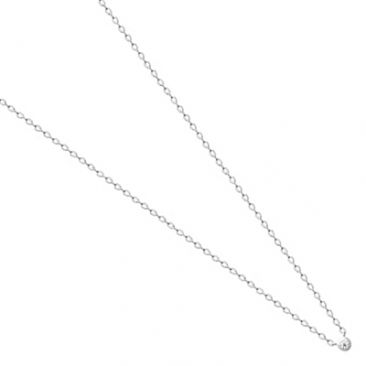 Collier argent et oxyde Stepec - TSJOOUO