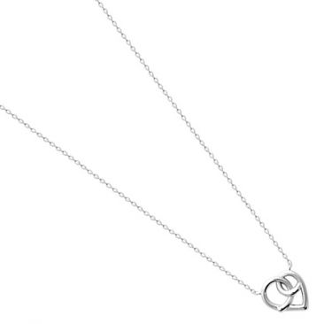 Collier argent coeur Stepec - SIIPOJOU