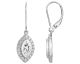 Boucles d'oreilles brisures argent oxydes Phebus - 70400566