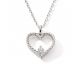 Collier coeur argent et oxydes Stepec - cJPOT