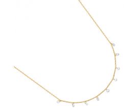 Collier plaqué or oxydes Stepec - ESJOJBOU