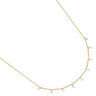 Collier plaqué or oxydes Stepec - ESJOJBOU