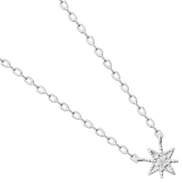 Collier étoile argent et oxydes Stepec - TSJSUPOU