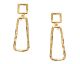 Boucles d'oreilles pendants plaqué or Stepec - IJPBXPPP