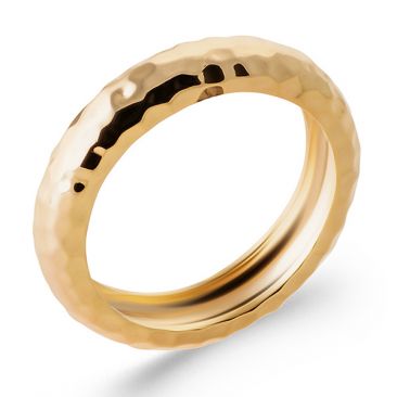 Bague plaqué or Stepec - IEUPJPP