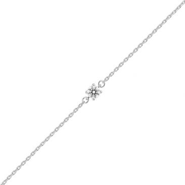 Bracelet or blanc & diamant synthétique Diamanti - DS4005.21