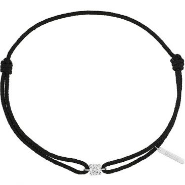 Bracelet cordon or blanc & diamant synthétique Diamanti - DS4007.21