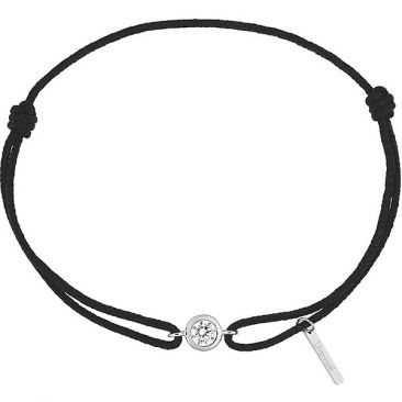 Bracelet cordon or blanc & diamant synthétique Diamanti - DS4008.21