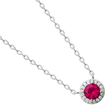 Collier argent oxydes Stepec - TSJXJSOU