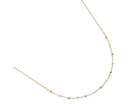 Collier plaqué or perles Stepec - ESJOJBOU
