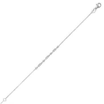 Bracelet argent oxydes Stepec - TSJXUEBT