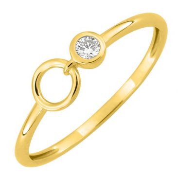 Bague or & diamant - 1.7431.30