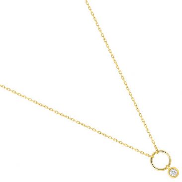 Collier or diamant - 3.7316.30