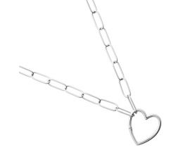 Collier argent coeur Stepec - SIBEIOOU