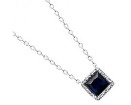 Collier argent oxydes Stepec - TSJXBOOU
