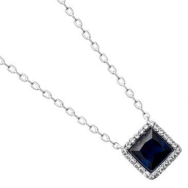 Collier argent oxydes Stepec - TSJXBOOU