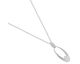 Collier argent et oxydes LINEARGENT - 18529-PE