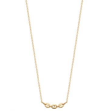 Collier plaqué or Stepec - EIBTOIOU