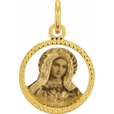 Médaille vierge or - 20891