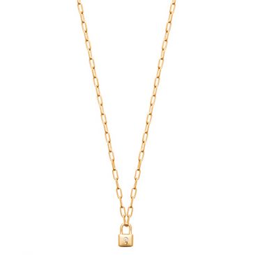 Collier plaqué or oxyde Stepec - ESJUIEOU