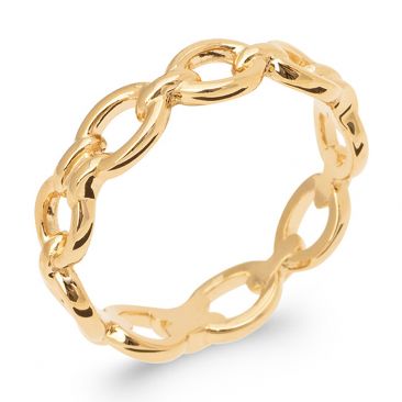 Bague plaqué or Stepec - IEPJXPP