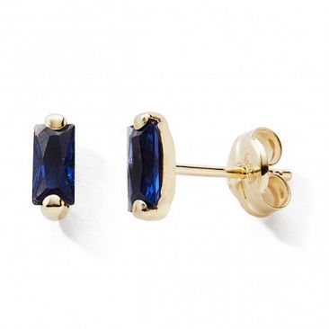 Boucles d'oreilles boutons or oxydes Stepec - nBBTOI