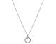 Collier argent oxydes LINEARGENT -18753-PE