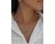 Collier argent oxydes LINEARGENT - 18840-PE