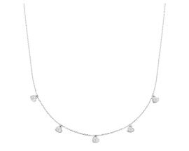 Collier argent coeurs Stepec - SIBEBUOU
