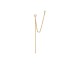 Boucles d'oreilles pendants plaqué or oxydes Stepec - IUEJSBP
